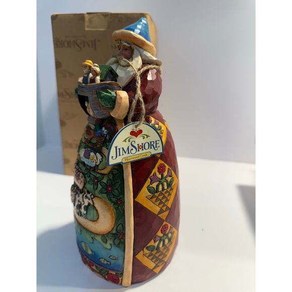 Jim Shore Two by Two Santa Noah Ark Large 4005445 - Picture 4 of 10